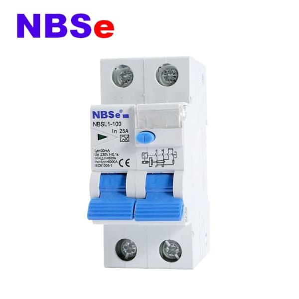 Buy cheap NBSe NBSL1-100 Series Residual Circuit Breaker Short Circuit Protection,RCD,MCB from wholesalers