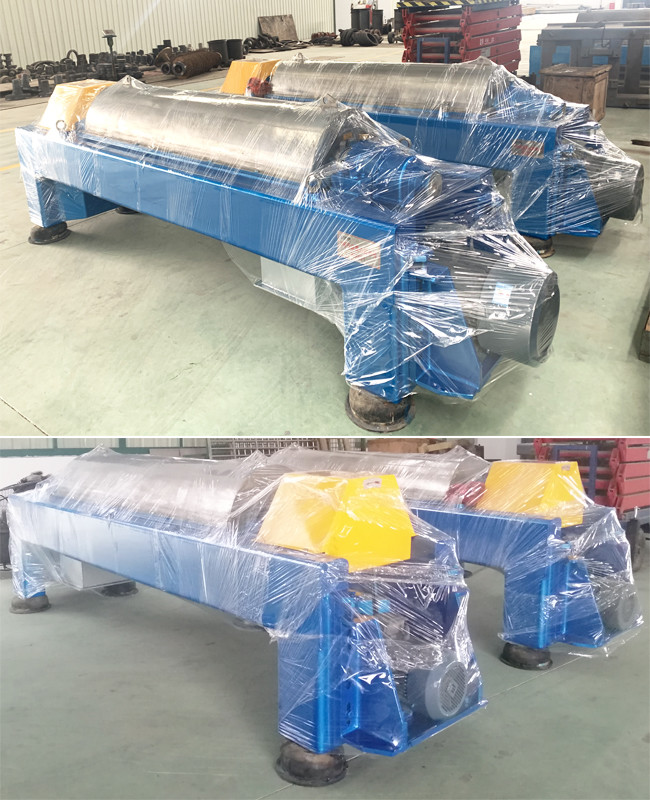 Automatic Feeding Decanter Centrifuges SS Panel Sedimentation Type Palm Oil