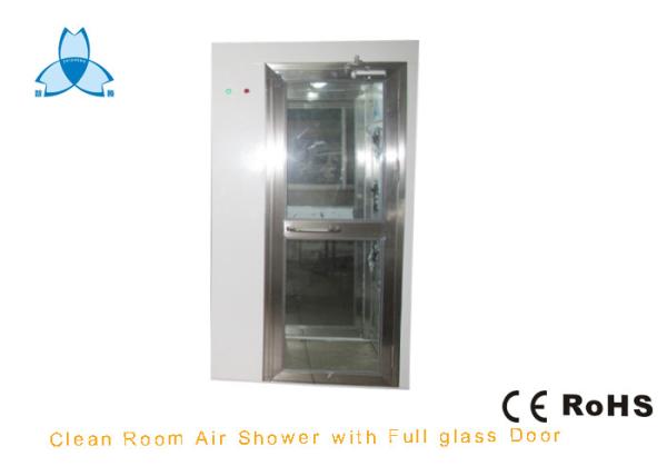 Buy cheap 800W Blow Power Single Person Cleanroom Air Shower With 90 Degree Corner Doors from wholesalers