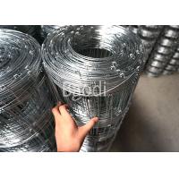 Buy cheap Galvanized Metal Wire Woven Field Fence Rolls 6" Mesh Hole Space Agricultural product
