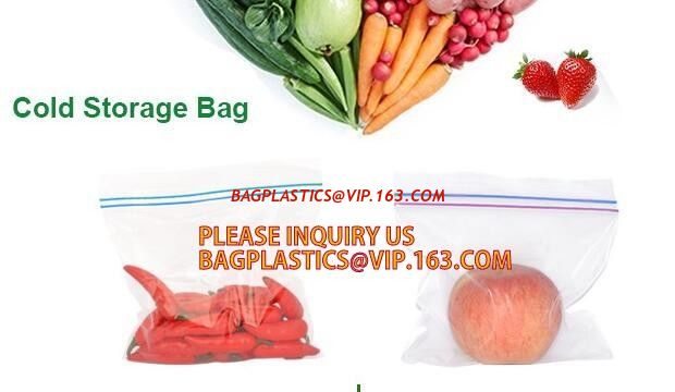 Eco-friendly PE two Track Vacuum Plastic Zipper,PE Hermetic Seal Zipper, Custom Double Seal Plastic Bag /Double Track Pl