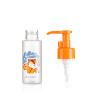 Buy cheap Logo Printing White 50ML PET Plastic Pump Bottles Lightweight from wholesalers