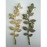Buy cheap Zamak Rose Coffin Fitting Decoration Zinc Alloy Flower Size 45cm×13cm Gold / Antique Bronze from wholesalers