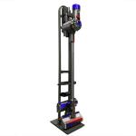 Custom 3mm H127cm Metal Houseware Dyson Vacuum Cleaner Storage Rack Hole Free