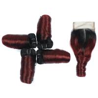 Buy cheap 12'' - 30'' Italian Curly 8A Virgin Hair Without Animal Or Synthetic Hair product