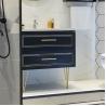 Buy cheap Waterproof Hotel Bathroom Vanity Cabinets ODM Simple Wash Basin Mirror from wholesalers