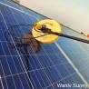Buy cheap Aluminum Alloy Pole Electric Spin Brush Solar Panel Debris Remover for Easy Cleaning from wholesalers