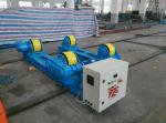 Tank Vessel Production 20T Pipe Welding Rotator Fixed Base Rubber Wheel