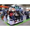 Buy cheap 3 Seats Vritual Reality Cinema Equipment , Electric Control System 9d Vr Simulator from wholesalers