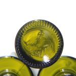 Round 100ml Marasca Glass Oil Bottle With Tamper Evident Cap