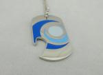 Custom Logo Personalised Dog Tags With Bottle Opener , 800*2.4mm Ball Chain