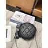 Buy cheap Women Real Leather Straps Corssbody Bag Daypack Round Shaped Shoulder Bag from wholesalers