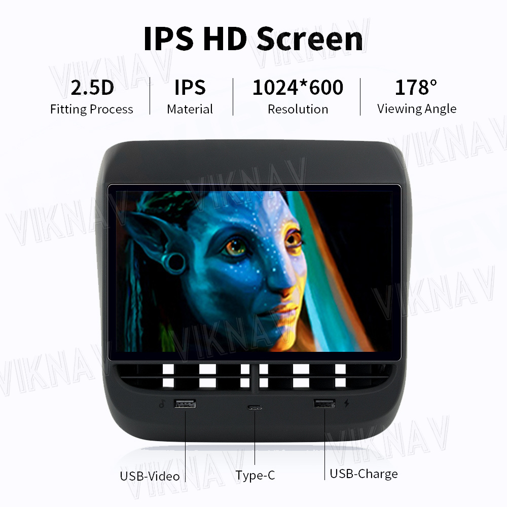 Android 12 Multimedia System For Tesla Model 3 Model Y Rear Display Touch Screen