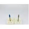 Buy cheap 4mm Diameter Rubber Grinding Stone / Sintered Diamond Burs blue beige from wholesalers