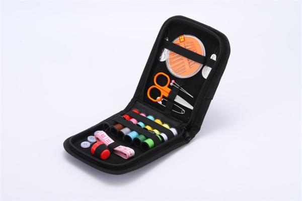 Buy cheap custom black sewing kit with Oxford Bag cute Sewing Accessories Supplies Tools from wholesalers