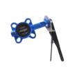 Buy cheap Ductile Iron Butterfly Valve Lever Operation Wafer Type from wholesalers