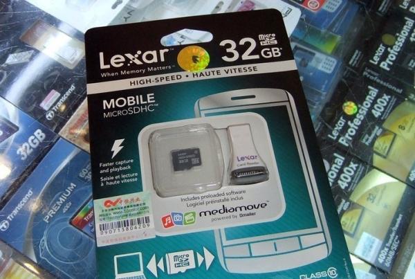 Buy cheap Lexar Micro SDHC Card Class10 (32GB) Price $55 from wholesalers