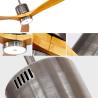 Buy cheap 52 inch ceiling fan with light remote control European industrial Luxury minimalism 3 wooden ceiling fan lamp(WH-CLL-18) from wholesalers