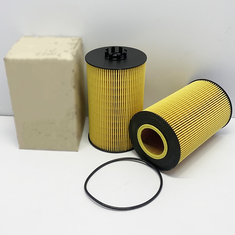 Glass Fiber Core Components Supply Truck Oil Filter 51.05504-0122 for Oil Filtration