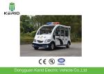 Enclosed Body Electric Patrol Car With 48V AC Motor Free Maintenance Battery