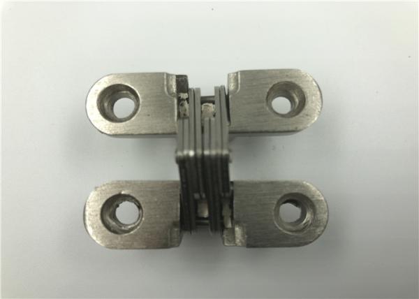 Buy cheap Satin Nickel SOSS Invisible Hinge 180 Degree Easy To Electroplate from wholesalers