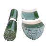 Buy cheap Antique Chinese Style Wooden Pavilion Garden Pagoda Green Glazed Roof Tiles from wholesalers