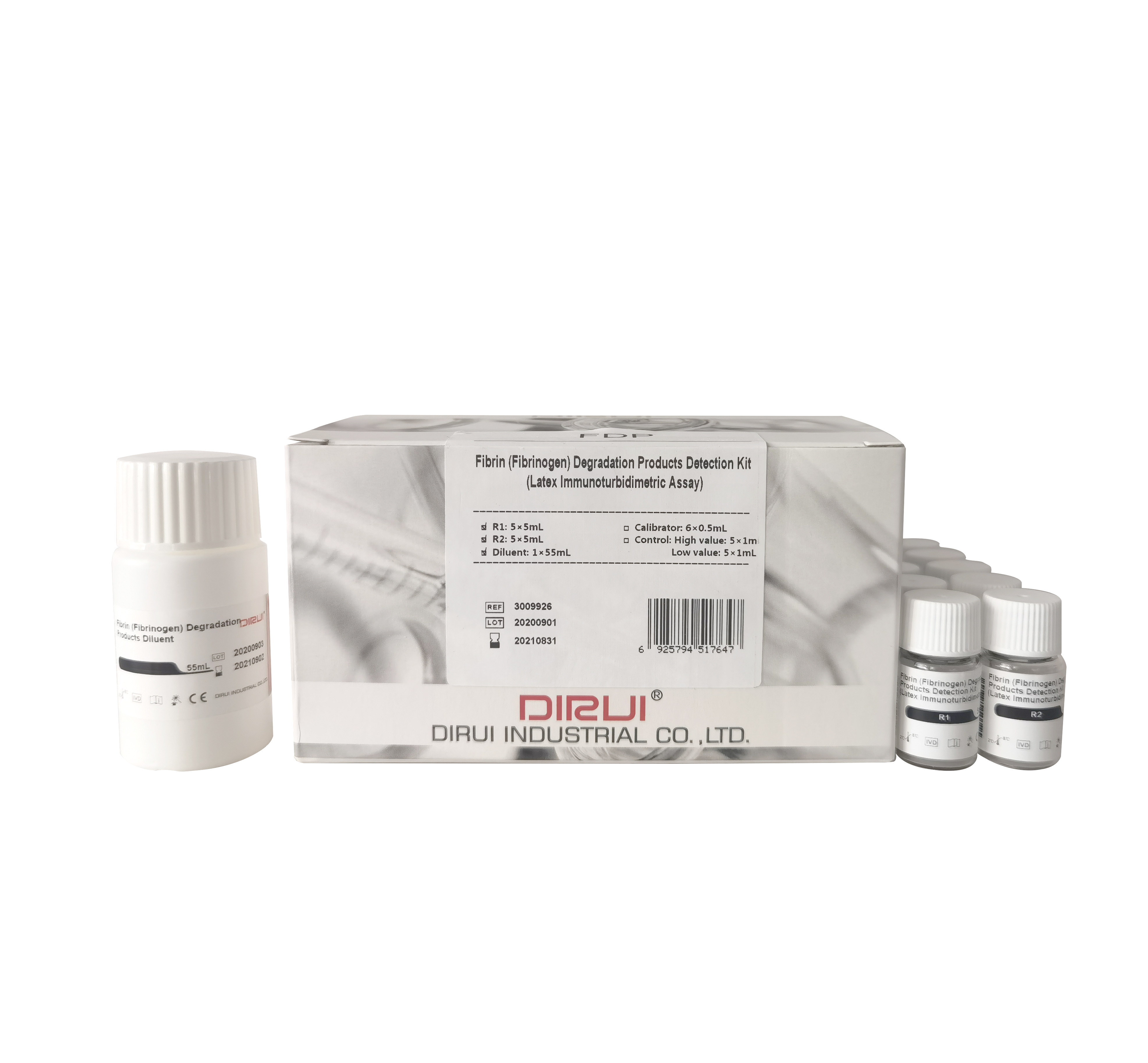 GH coagulation testing high accuracy coagulation reagent FDP