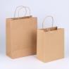 Buy cheap Recyclable Personalised Brown Paper Bags OEM / ODM Available For Packaging from wholesalers