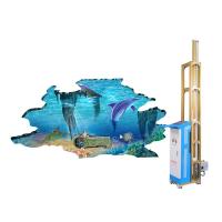 Buy cheap Silent Track 3d Automatic Vertical Wall Printer Direct Wall Painting Machine product
