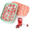 Buy cheap Wholesale Hot Selling Bpa Free Food Grade Silicone Ice Cube Tray Easy Release Ice Cube Mould from wholesalers