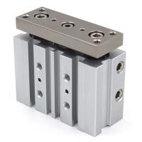 Buy cheap Small Pneumatic Air Cylinders MGP Series Pneumatic Piston Rod Cylinders product