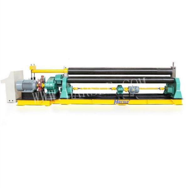 Buy cheap aluminum profile sheet metal steel stainless plate bending 3 three roller rolls rolling machine from wholesalers