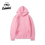 Heavyweight Felpa Plain Sky Blue Hoodie Bluza Organic Cotton Pull Over Hooded