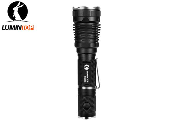 Buy cheap Self Defense Tactical LED Flashlight IPX - 8 2 Meters Waterproof Black Color from wholesalers