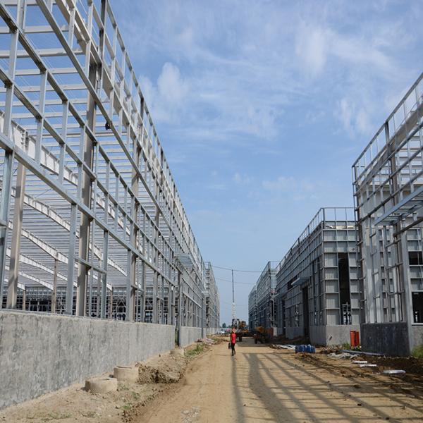 Buy cheap Industrial Prefabricated Steel Frame Building Construction Steel Beam Building Construction from wholesalers