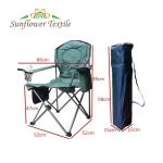 52*52*98cm Portable Folding Camping Chairs Cotton Lining Oxford Cloth Compact