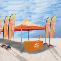 Buy cheap Promotional Events Trade Show Tents Custom Logo Printed Extendable Legs product