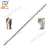 Buy cheap 300mm extra long with 50mm shank length HSS 4241 bright finishing milling drill bit from wholesalers