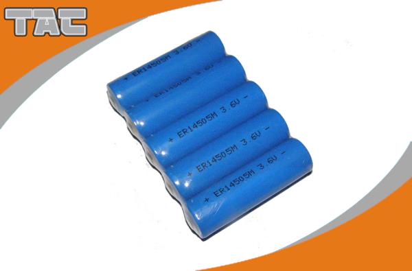 Buy cheap High Temperature 3.6V LiSOCl2 Batteryo of ER14500S AA with 2000mAh from wholesalers