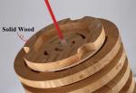 Creative wood Pendant Light Indoor Dining Room Foyer Home Adornment Pendant