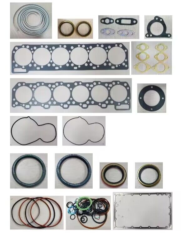 Engine 3456 Full Overhaul Gasket Kit Steel Material