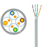 Buy cheap 550MHz Cat6A Ethernet Cable 23AWG Cat6A S FTP Low Crosstalk Lan Ethernet Cable product
