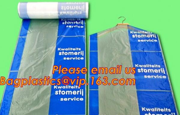 Buy cheap Garment Cover, Clear Poly Dry Cleaning Bags, disposable garment bags, Custom Poly Bags from wholesalers
