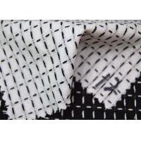 Buy cheap Grid Style Jacquard Material Pure Cotton Classical Black And White Color product
