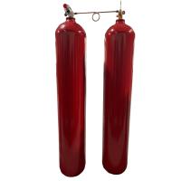 Buy cheap Electrically Non-Conductive CO2 Fire System 1448mm CO2 Gas Bottle In Power Room product