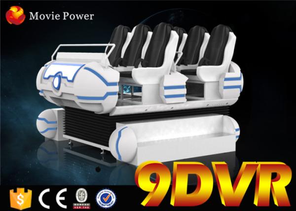 Exclusive Movies / Games 9D VR Cinema Family 6 Seats 6DOF Motion Chair