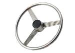 13.5" Boat Steering Wheel , Highly Polished Stainless Boat Steering Wheel