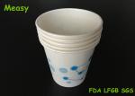 Hot Drink Coffee Paper Cups , Printed paper party cups Water Molecules Pattern