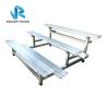 Buy cheap School Sports 4 Row Bleachers , High Material Strength Aluminum Grandstands from wholesalers