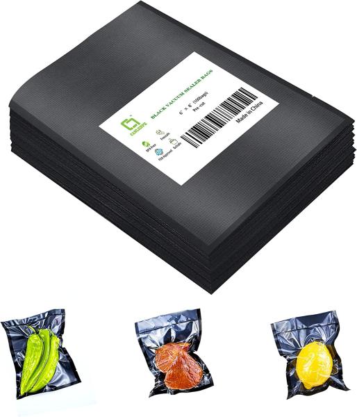 Buy cheap Vacuum Seal Food Storage Black Sealed Bags from wholesalers